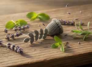 Oxidized Silver Leaf Design Jhumka Earrings